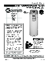 A.O. Smith Water Heater 317443-000 owners manual user guide
