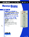 A.O. Smith Water Heater ARESS00606 owners manual user guide