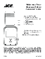 Ace Hardware CRT Television 3003530 (AC-6168) owners manual user guide