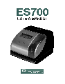 Acroprint Electric Heater ES700 owners manual user guide
