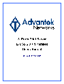 Advantek Networks Printer APS-U3100 owners manual user guide