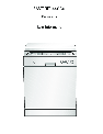AEG Dishwasher 44080 I owners manual user guide