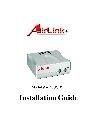 Airlink Printer APSUSB1 owners manual user guide
