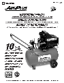 AllTrade Air Compressor #540025 owners manual user guide