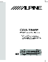 Alpine Car Stereo System CDA-7846E owners manual user guide