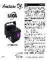 American DJ DJ Equipment Saga owners manual user guide