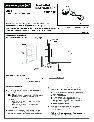 American Standard Indoor Furnishings T064430 owners manual user guide