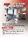 AMF Mixer Offset Tilt Bowl Mixer (OTBM) owners manual user guide