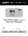 Aprilaire Dehumidifier 76 owners manual user guide
