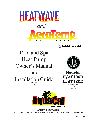 Aquacal Heat Pump H/AT100R owners manual user guide