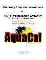 Aquacal Swimming Pool Heater HP7 owners manual user guide