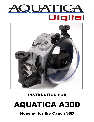 Aquatica Camera Accessories A30D owners manual user guide