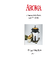 Aroma Rice Cooker ARC-010-1SB owners manual user guide