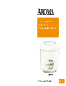Aroma Rice Cooker ARC-968 owners manual user guide