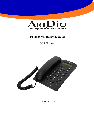 ArtDio Cell Phone IPF2002PoE owners manual user guide