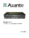 Asante Technologies Switch 3624/48 owners manual user guide