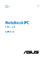 Asus Laptop E8438 owners manual user guide