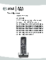 AT&T Cordless Telephone CL80100 owners manual user guide