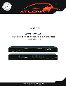 Atlona Car Amplifier AT-HD-V112 owners manual user guide