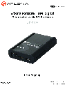 Atlona Portable Generator AT-HD800 owners manual user guide