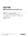 AudioQuest Marine RADAR CAT700 owners manual user guide