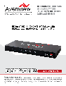 Avenview TV Converter Box C-HDMI-DVIA owners manual user guide