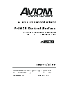 Aviom Musical Instrument A-16CS owners manual user guide
