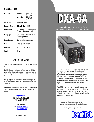 BeachTek Power Supply DXA-6A owners manual user guide