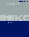 Beko Refrigerator CFF6873GX owners manual user guide