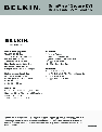 Belkin Switch PM00507 owners manual user guide
