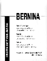 Bernina Sewing Machine 731 owners manual user guide