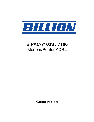 Billion Electric Company Network Router BIPAC-7100 owners manual user guide