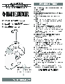 Black & Decker Blender MFP100 owners manual user guide