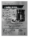 Black & Decker Coffeemaker DCM2160W owners manual user guide