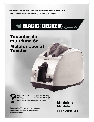 Black & Decker Toaster T1701SKT owners manual user guide