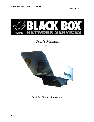 Black Box Network Card V5.1 owners manual user guide