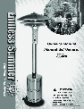 Blue Rhino Patio Heater 235020 owners manual user guide