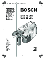 Bosch Power Tools Drill GBH 24 VFR owners manual user guide
