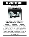 Bostitch Staple Gun 103618REVE owners manual user guide