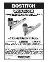 Bostitch Staple Gun N79PT owners manual user guide