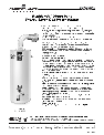 Bradford-White Corp Water Heater 103-B owners manual user guide