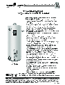 Bradford-White Corp Water Heater M-I-5036FBN owners manual user guide