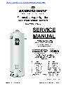 Bradford-White Corp Water Heater MI30T*F owners manual user guide