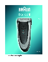 Braun Electric Shaver 190 owners manual user guide
