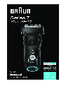 Braun Electric Shaver 5697 owners manual user guide