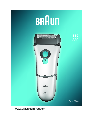 Braun Electric Shaver 835 owners manual user guide