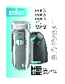 Braun Electric Shaver 8581 owners manual user guide
