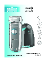 Braun Electric Shaver 8585 owners manual user guide