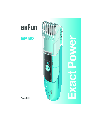 Braun Electric Shaver EP 80 owners manual user guide