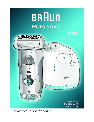 Braun Electric Shaver Pulsonic owners manual user guide